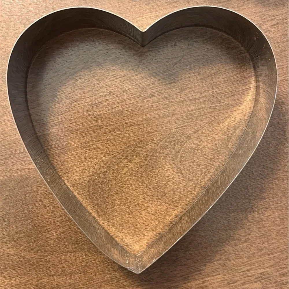 Silver Cookie Cutter Set - Heart and XOXO Design‎